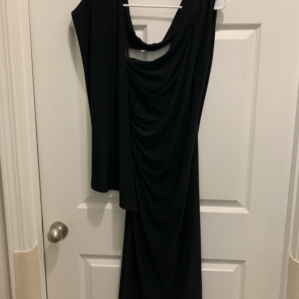 Lauren Ralph Lauren -  Black Knit Cocktail Dress Pristine